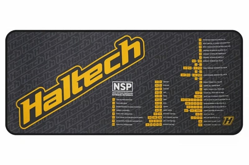 Haltech HALHT-309037 Haltech NSP Shortcuts Fat Mat / Desk Mat