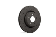 Hawk Performance HAWKHTC5207 Hawk Talon 1991 Ford Escort Rear Disc Drilled and Slotted Rear Brake Rotor Set