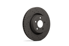 Load image into Gallery viewer, Hawk Performance HAWKHTC4237 Hawk Talon 2011 Chrysler 200 262mm Rear Disc Drilled and Slotted Rear Brake Rotor Set
