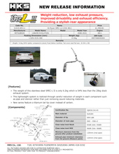 Load image into Gallery viewer, HKS HKS31019-AM111 HKS Hi-Power SPEC-L2 CZ4A 4B11
