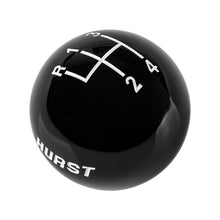 Load image into Gallery viewer, HURST HUR1637627 HURST HURST BLACK KNOB 3/8-16. 4-SPEED w/LOGO
