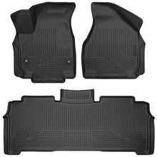 Load image into Gallery viewer, Husky Liners Floor Mats Husky Liners WEATHERBEATER FRONT &amp; 2ND ROW LINERS 17-26 PACIFICA/20-26 VOYAGER 93771
