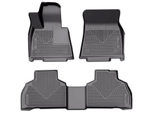 Load image into Gallery viewer, Husky Liners Floor Mats Husky Liners WEATHERBEATER FRONT &amp; 2ND ROW LINERS 19-25 X7 7-PASSENGER 96151
