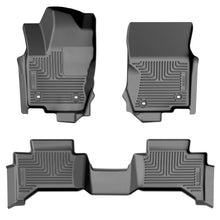 Load image into Gallery viewer, Husky Liners Floor Mats Husky Liners WEATHERBEATER FRONT AND SECOND ROW FLOOR LINERS 24-25 LAND CRUISER/GX 99861
