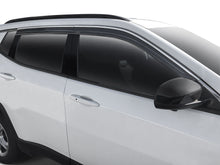 Load image into Gallery viewer, husky-ventvisor-low-profile-smoke-chrome-trim-2017-2023-jeep-compass-2884061.jpg
