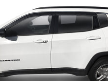 Load image into Gallery viewer, husky-ventvisor-lowprofile-smoke-chrome-trim-2017-2023-jeepcompass-2884061-3.jpg

