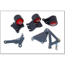 Load image into Gallery viewer, Innovative Mounts Engine Mounts Innovative 90-93 Integra B-Series Black Steel Mounts 85A Bushings (Cable to Hydro Conversion)
