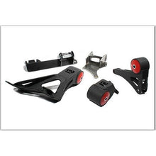 Load image into Gallery viewer, Innovative Mounts Engine Mounts Innovative 90-93 Integra K-Series Black Steel Mounts 85A Bushings (Not K24 Trans)
