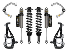 Load image into Gallery viewer, ICON Vehicle Dynamics FRDK_K93142 ICON Vehicle Dynamics 21-24 FORD F150 4WD 3.5-4.5" STAGE 2 SUSPENSION SYSTEM W BILLET UCA K93142
