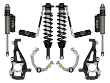 Load image into Gallery viewer, ICON Vehicle Dynamics FRDK_K93144 ICON Vehicle Dynamics 21-24 FORD F150 4WD 3.5-4.5" STAGE 4 SUSPENSION SYSTEM BILLET CDCV K93144
