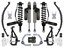 Load image into Gallery viewer, ICON Vehicle Dynamics FRDK_K93145L ICON Vehicle Dynamics 21-24 FORD F150 4WD 3.5-4.5" STAGE 5 SUSPENSION SYS BILLET UCA / LEAF PACK K93145L
