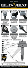 Load image into Gallery viewer, ICON Vehicle Dynamics FRDK_614557 ICON Vehicle Dynamics 614557 20-23 RANGER STEEL KNUCKLE DELTA JOINT KIT
