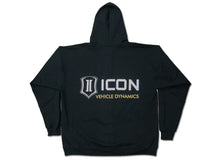 Load image into Gallery viewer, ICON Vehicle Dynamics FRDK_ICON-HOODY-STD-BLK-M ICON Vehicle Dynamics ICON-HOODY-STD-BLK-M ICON STANDARD HOODY BLACK - SIZE MEDIUM
