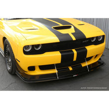 Load image into Gallery viewer, APR Dodge Challenger Hellcat with APR Lip Front Wind Splitter - 2015-Up Front Lip Spoiler APR Performance   
