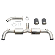 Load image into Gallery viewer, Injen INJSES1343ABCF Injen 19-22 Hyundai Veloster N L4 2.0L Turbo Performance SS Axle Back Exhaust System - Carbon Tips
