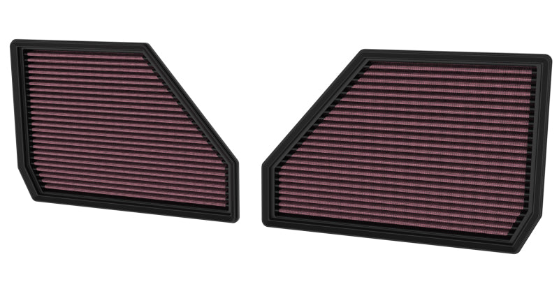 K&N Engineering KNN33-5144 K&N 25+ BMW X5 M V8-4.4L High-Flow Replacement Air Filter