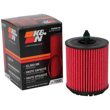 Load image into Gallery viewer, K&amp;N Engineering Oil Filters K&amp;N Saturn/Chevrolet/Saab/Pontiac/Vauxhall Cartridge Oil Filter
