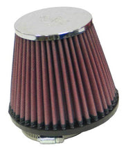 Load image into Gallery viewer, K&amp;N Engineering KNNRC-4570 K&amp;N Universal Chrome Filter 2.875in Flange ID / 5.188 Base OD / 3.5in Top OD / 4.438in Height
