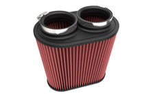 Load image into Gallery viewer, K&amp;N Engineering KNNRU-6104 K&amp;N Universal Clamp-On Air Filter 3in Dual Flange 9in x 6in Base 7.5in x 3.688in Top 7.5in Height
