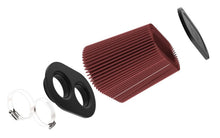 Load image into Gallery viewer, K&amp;N Engineering KNNRU-6104 K&amp;N Universal Clamp-On Air Filter 3in Dual Flange 9in x 6in Base 7.5in x 3.688in Top 7.5in Height
