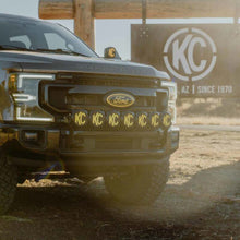 Load image into Gallery viewer, KC HiLiTES KCL91346 KC HiLiTES 2017+ Ford Super Duty Gravity LED Pro6 7-Light Bar Kit - Front Bumper
