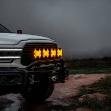 Load image into Gallery viewer, KC HiLiTES Headlight Cover KC HiLiTES SlimLite 8" LED - Light Shield - Driving - Amber 5211
