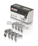 King Engine Bearings KINGMB4060SI0.25 King Engine Bearings Chrysler CAravan 201Ci V6 Ohv (Size +0.25mm) Main Bearing Set