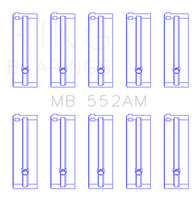 Load image into Gallery viewer, King Engine Bearings KINGMB552AM0.25 King Engine Bearings Toyota 3T/Tg/12T/4Tg (Size +0.25mm) Main Bearing Set
