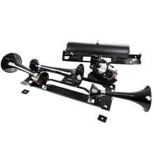 Load image into Gallery viewer, Kleinn Air Horns KLEFSD23-230 Kleinn 23-24 Ford F-250/ F-350/ F-450 Onboard Air System w/ Model 230 Horns
