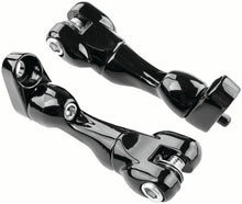 Load image into Gallery viewer, Kuryakyn KUR10187 Kuryakyn Adjustable Passenger Peg Mount 93 and Up Touring Gloss Black
