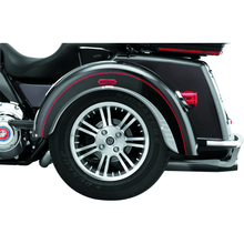 Load image into Gallery viewer, Kuryakyn Exterior Trim Kuryakyn Rear Fender Flares For Trikes Chrome
