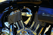 Load image into Gallery viewer, Kuryakyn KUR5697 Kuryakyn Horn Cover John Shope Series Chrome
