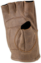 Load image into Gallery viewer, Kuryakyn KUR094465 Kuryakyn Leather By River Road Buster Vintage Shorty Gloves Black - 3XL
