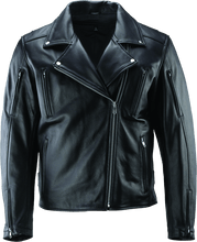 Load image into Gallery viewer, Kuryakyn KUR094369 Kuryakyn Leather By River Road Ironclad Classic Leather Jacket Black - Small
