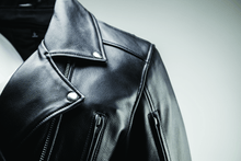 Load image into Gallery viewer, Kuryakyn KUR094369 Kuryakyn Leather By River Road Ironclad Classic Leather Jacket Black - Small
