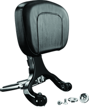 Load image into Gallery viewer, Kuryakyn KUR1661 Kuryakyn Multi-Purpose Backrest Black &amp; Chrome
