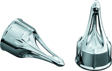 Load image into Gallery viewer, Kuryakyn KUR1225 Kuryakyn Roman Axle Caps Chrome
