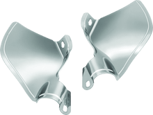 Load image into Gallery viewer, Kuryakyn KUR5789 Kuryakyn Saddle Shields Heat Deflectors 18-Up Softail Models Smoke
