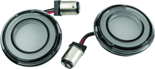 Load image into Gallery viewer, Kuryakyn KUR2905 Kuryakyn Tracer L.E.D. Turn Signal Inserts Red/Red Smoke Lens Rear

