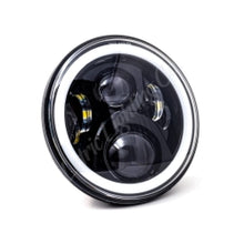 Load image into Gallery viewer, Letric Lighting LETLLC-ILHC-7DB Letric Lighting 7in Led Black Full-Halo Indian
