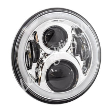 Load image into Gallery viewer, Letric Lighting LETLLC-ILHC-7DC Letric Lighting 7in Led Chrome Full-Halo Indian
