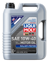 Load image into Gallery viewer, LIQUI MOLY Motor Oils LIQUI MOLY 5L MoS2 Anti-Friction Motor Oil 10W40
