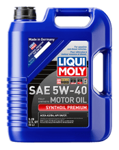 Load image into Gallery viewer, LIQUI MOLY Motor Oils LIQUI MOLY 5L Synthoil Premium Motor Oil SAE 5W40
