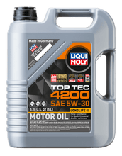 Load image into Gallery viewer, LIQUI MOLY Motor Oils LIQUI MOLY 5L Top Tec 4200 New Generation Motor Oil SAE 5W30
