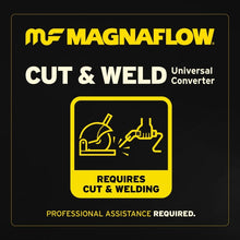 Load image into Gallery viewer, Magnaflow Catalytic Converter Universal MagnaFlow California Grade CARB Compliant Universal Catalytic Converter 3.00 CA 4in Spun
