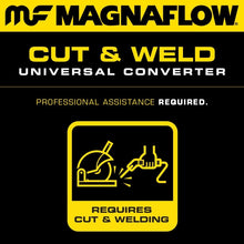 Load image into Gallery viewer, Magnaflow Catalytic Converter Universal Magnaflow Catalytic Converter Universal 10in Length 5in Conv Width 2in In / 2in Out Conv Diameter

