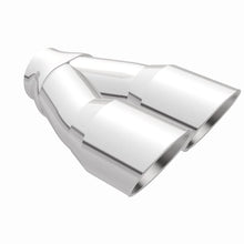 Load image into Gallery viewer, Magnaflow Catalytic Converter Universal MagnaFlow Double Wall 3in Dual Round Polished Tip 2.25in Inlet
