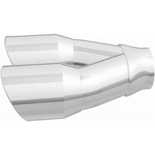 Load image into Gallery viewer, Magnaflow Catalytic Converter Universal MagnaFlow Double Wall 3in Dual Round Polished Tip 2.25in Inlet
