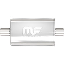 Load image into Gallery viewer, MagnaFlow Exhaust Products Exhaust Muffler MagnaFlow Exhaust Products Magnaflow Straight-Through Performance Muffler; 2in. Center/Center; 4x14x9 Body 11214
