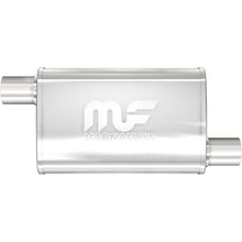 Load image into Gallery viewer, MagnaFlow Exhaust Products Exhaust Muffler MagnaFlow Exhaust Products Magnaflow Straight-Through Performance Muffler; 2in. Offset/Offset; 4x14x9 Body 11234

